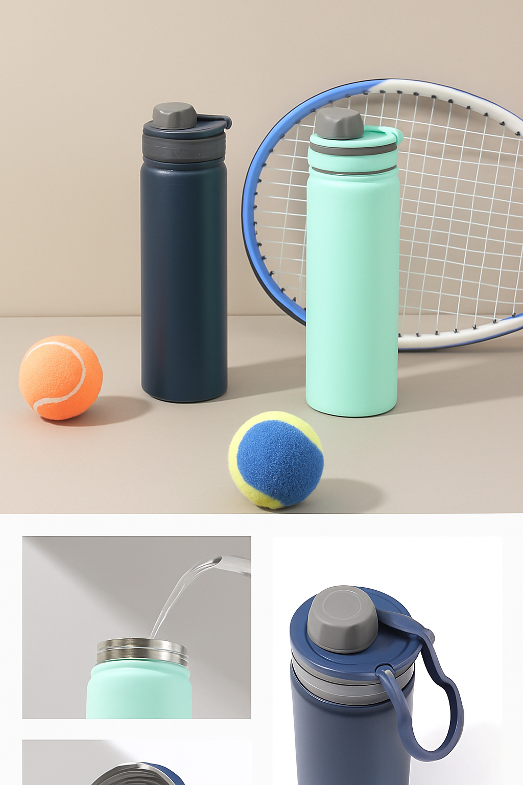 Stainless Steel Thermos Water Bottle